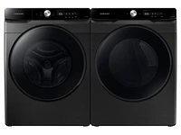 WF45A6400AV/US | 4.5 cu. ft. Large Capacity Smart Dial Front Load Washer with Super Speed Wash in Brushed Black | Samsung Business US