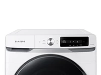 4.5 cu. ft. Large Capacity Smart Dial Front Load Washer with Super Speed Wash in White Washers - WF45A6400AW/US | Samsung US