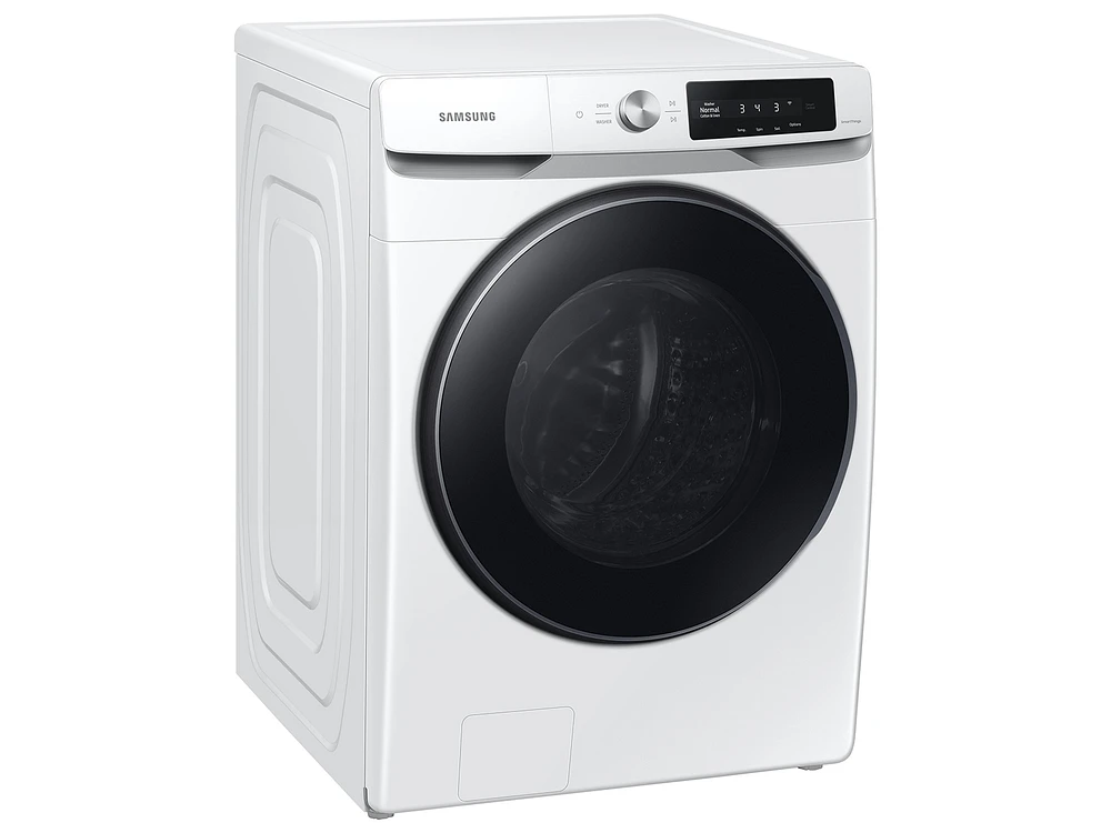 4.5 cu. ft. Large Capacity Smart Dial Front Load Washer with Super Speed Wash in White Washers - WF45A6400AW/US | Samsung US