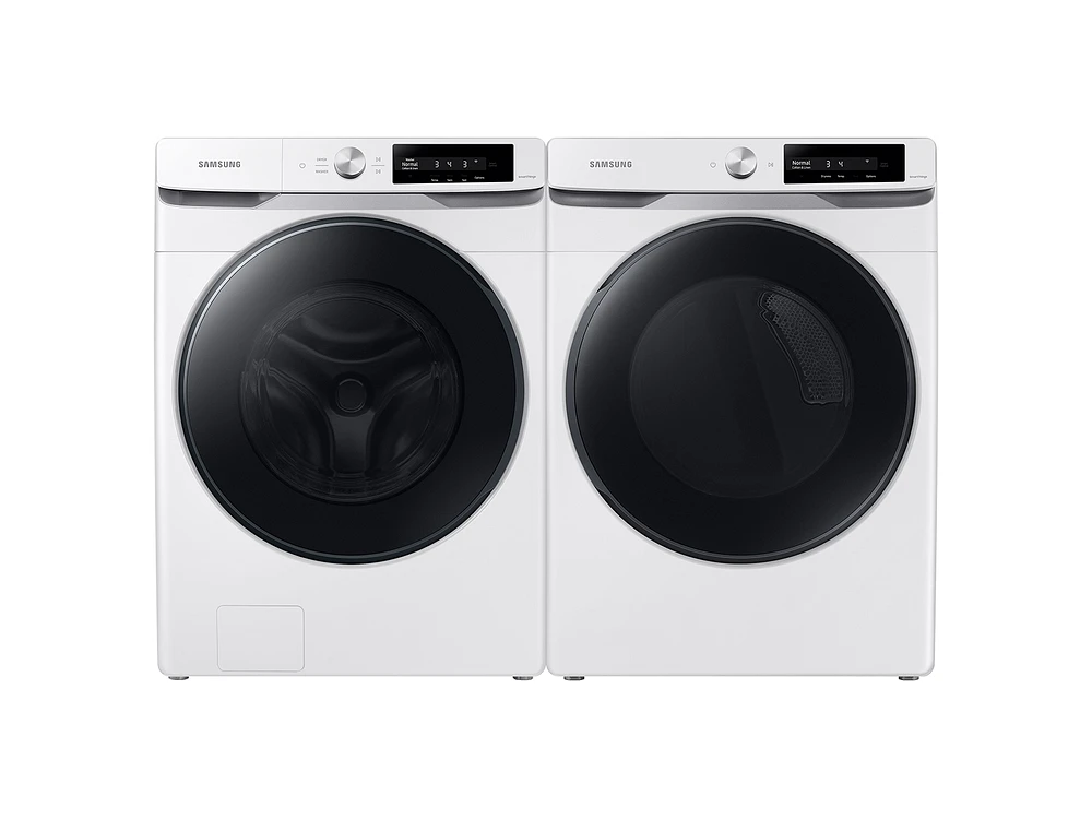 4.5 cu. ft. Large Capacity Smart Dial Front Load Washer with Super Speed Wash in White Washers - WF45A6400AW/US | Samsung US