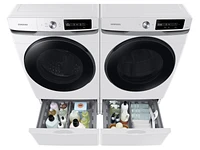 4.5 cu. ft. Large Capacity Smart Dial Front Load Washer with Super Speed Wash in White Washers - WF45A6400AW/US | Samsung US