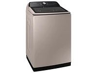 WA51A5505AC/US | 5.1 cu. ft. Smart Top Load Washer with ActiveWave™ Agitator and Super Speed Wash in Champagne | Samsung Business US