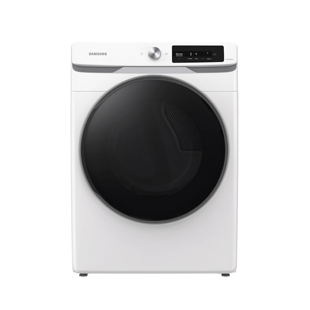 DVE45A6400W/A3 | 7.5 cu. ft. Smart Dial Electric Dryer with Super Speed Dry in White | Samsung Business US