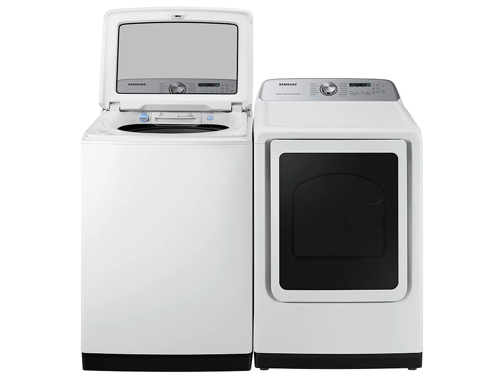 DVE52A5500W/A3 | 7.4 cu. ft. Smart Electric Dryer with Steam Sanitize+ in White | Samsung Business US