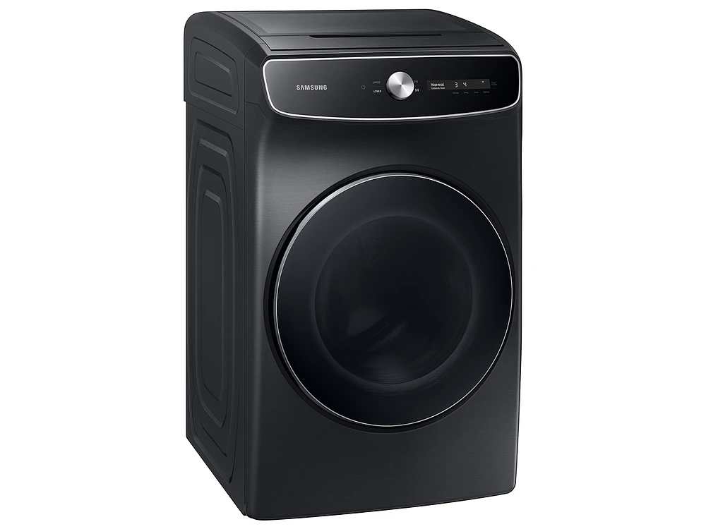 7.5 cu. ft. Smart Dial Electric Dryer with FlexDry™ and Super Speed Dry in Brushed Black Dryers