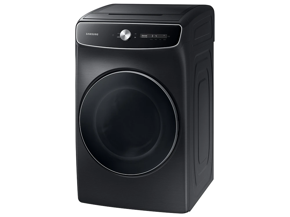 7.5 cu. ft. Smart Dial Electric Dryer with FlexDry™ and Super Speed Dry in Brushed Black Dryers