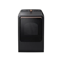 DVE55A7700V/A3 | 7.4 cu. ft. Smart Electric Dryer with Steam Sanitize+ in Brushed Black | Samsung Business US