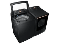 DVE55A7700V/A3 | 7.4 cu. ft. Smart Electric Dryer with Steam Sanitize+ in Brushed Black | Samsung Business US