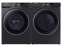 7.5 cu. ft. Smart Electric Dryer with Steam Sanitize+ in Brushed Black Dryers - DVE50A8500V/A3 | Samsung US