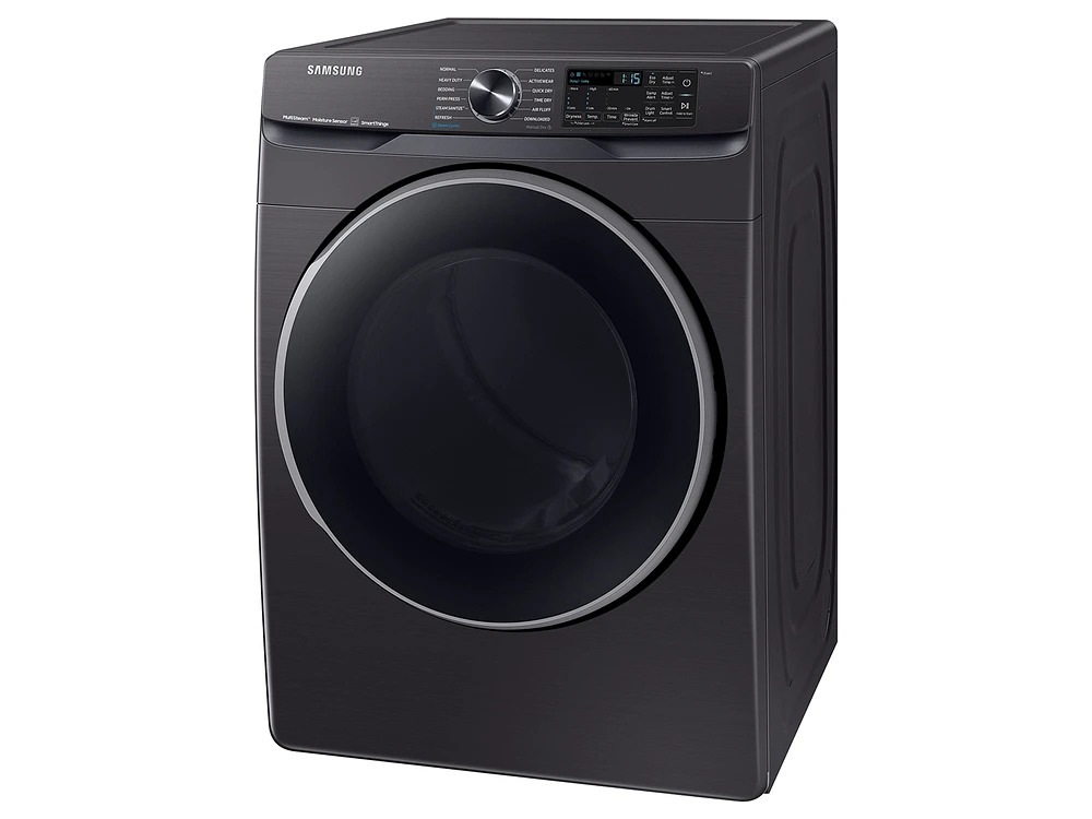 7.5 cu. ft. Smart Electric Dryer with Steam Sanitize+ in Brushed Black Dryers - DVE50A8500V/A3 | Samsung US