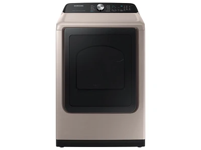 7.4 cu. ft. Smart Gas Dryer with Steam Sanitize+ in Champagne Dryers - DVG52A5500C/A3 | Samsung US