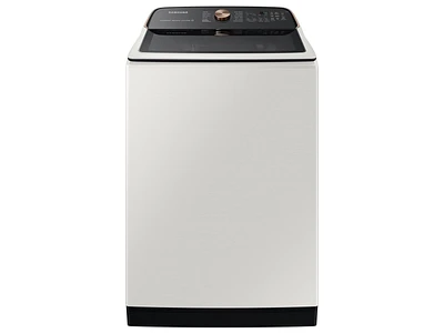 5.5 cu. ft. Extra-Large Capacity Smart Top Load Washer with Super Speed Wash in Ivory Washers - WA55A7300AE/US | Samsung US