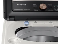 5.5 cu. ft. Extra-Large Capacity Smart Top Load Washer with Super Speed Wash in Ivory Washers - WA55A7300AE/US | Samsung US