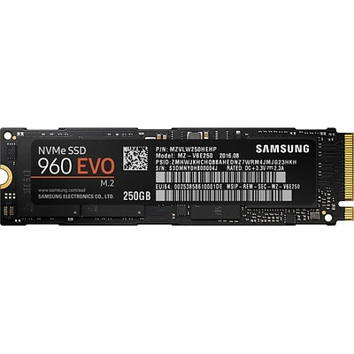 SSD 960 EVO M.2 250GB Memory & Storage - MZ-V6E250BW | Samsung US