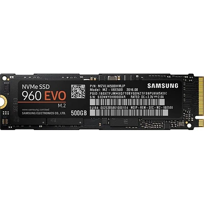 SSD 960 EVO M.2 500GB Memory & Storage - MZ-V6E500BW | Samsung US