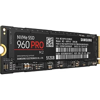 SSD 960 PRO M.2 512GB Memory & Storage - MZ-V6P512BW | Samsung US