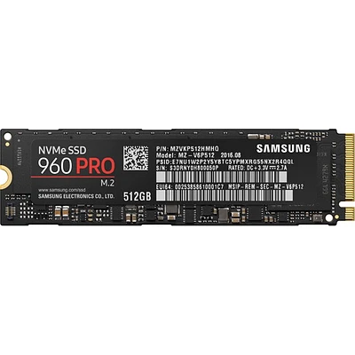 SSD 960 PRO M.2 512GB Memory & Storage - MZ-V6P512BW | Samsung US