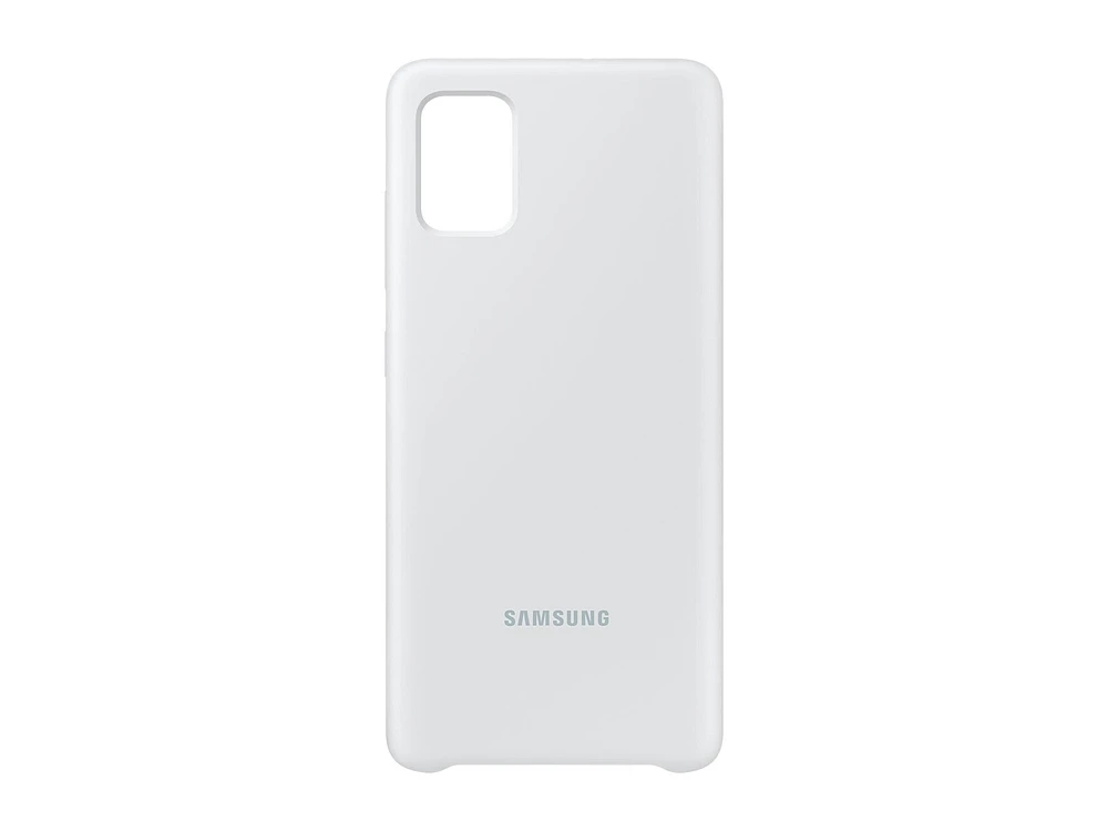 EF-PA515TWEGUS | Galaxy A51 LTE Silicone Cover, White | Samsung Business US