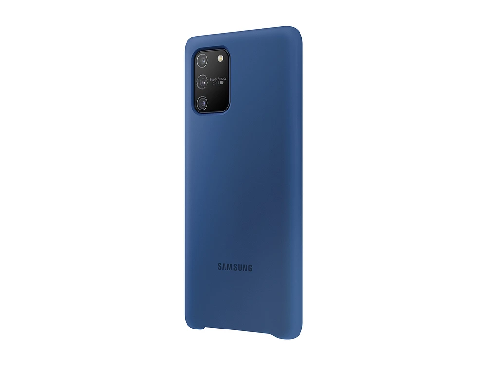 EF-PG770TLEGUS | Galaxy S10 Lite Silicone Cover, Blue | Samsung Business US