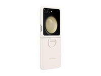 Galaxy Z Flip5 Silicone Case with Ring, Cream Mobile Accessories - EF-PF731TUEGUS | Samsung US