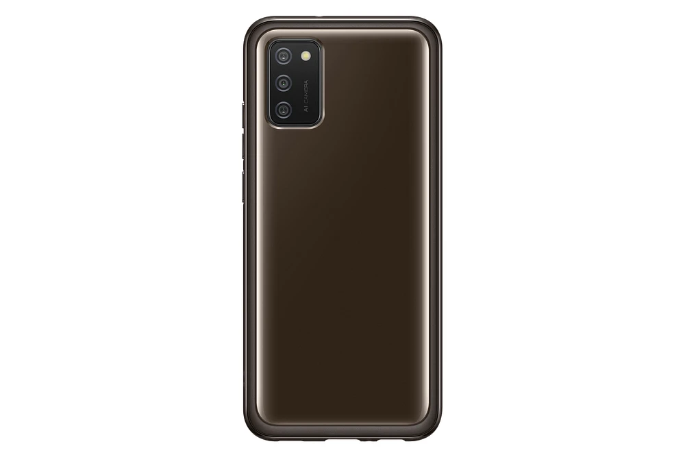 Galaxy A02s Soft Clear Cover Mobile Accessories