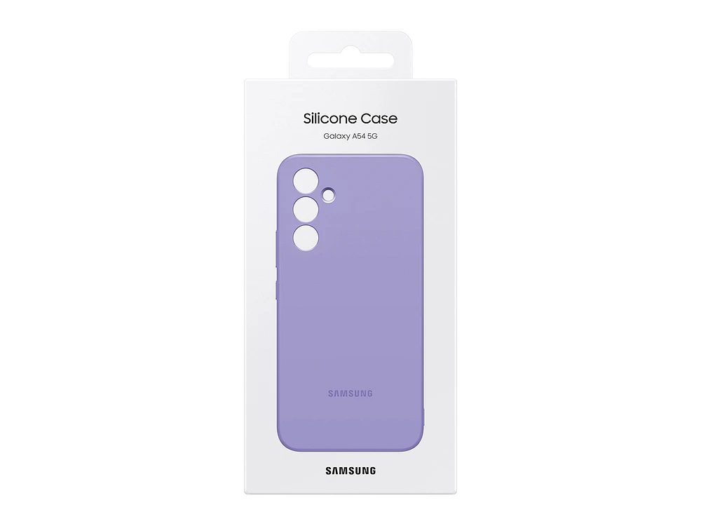 EF-PA546TVEGUS | Silicone Case for Galaxy A54 5G, Blueberry | Samsung Business US