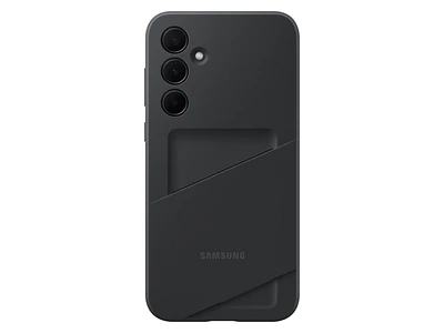 Galaxy A35 5G Silicone Card Slot Case, Black Mobile Accessories - EF-OA356TBEGUS | Samsung US