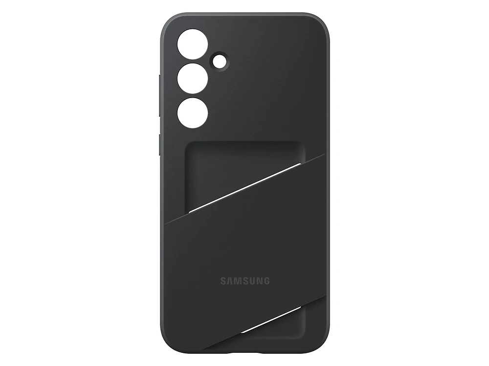 Galaxy A35 5G Silicone Card Slot Case, Black Mobile Accessories - EF-OA356TBEGUS | Samsung US