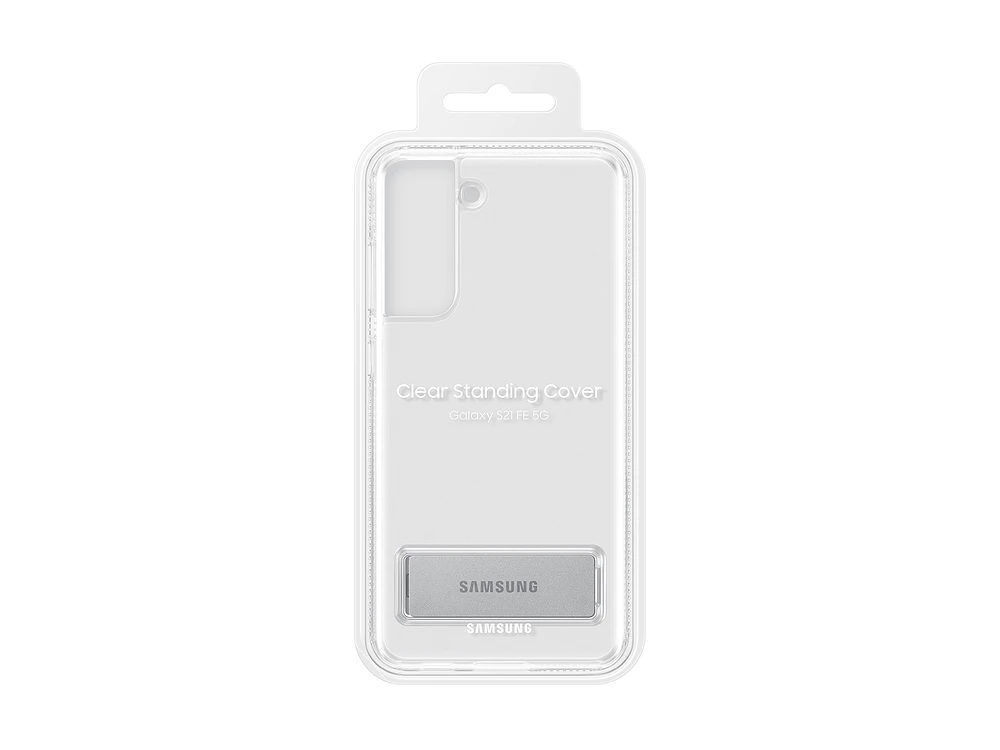 EF-JG990CTEGUS | Galaxy S21 FE 5G Clear Standing Cover | Samsung Business US