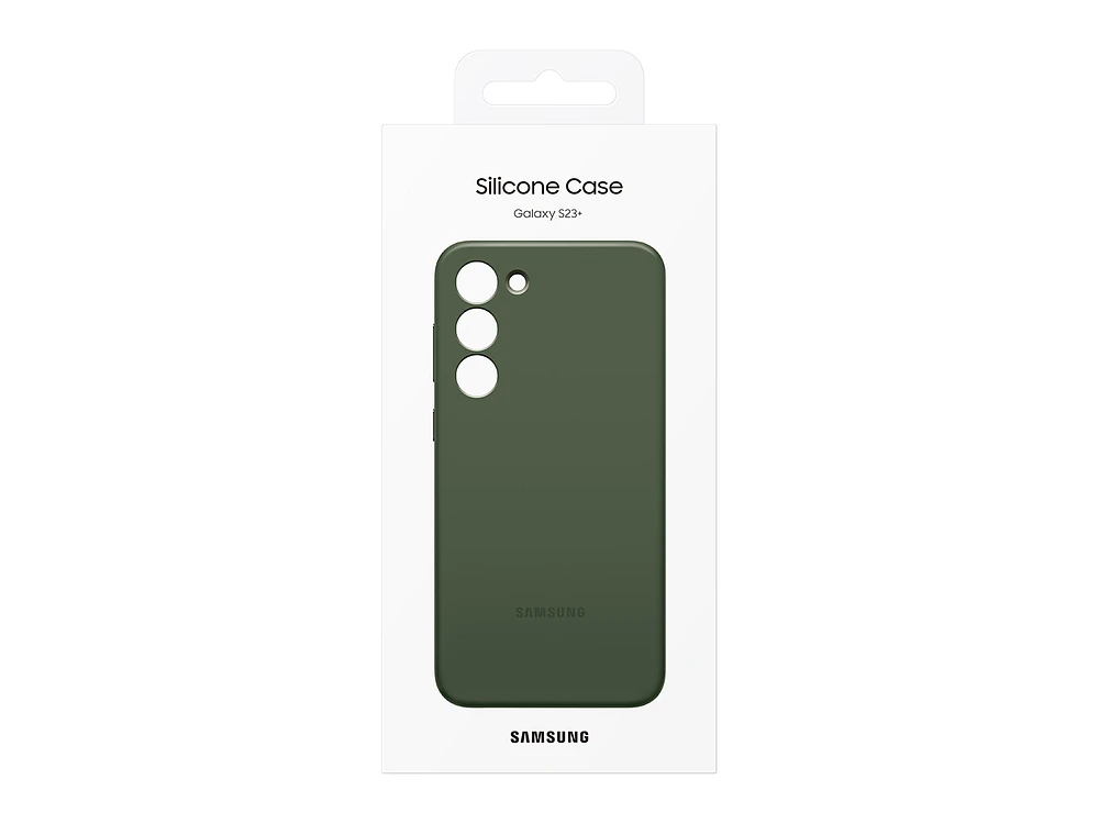 EF-PS916TGEGUS | Galaxy S23+ Silicone Case, Green | Samsung Business US