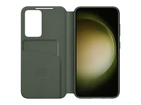 EF-ZS911CGEGUS | Galaxy S23 S-View Wallet Case, Green | Samsung Business US