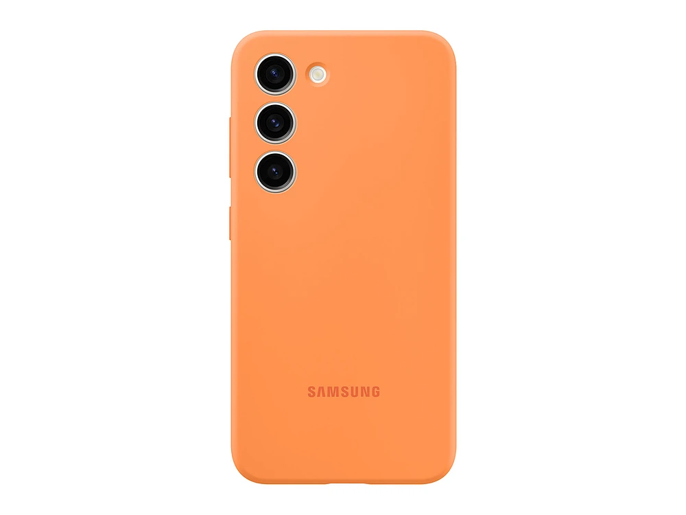 EF-PS911TOEGUS | Galaxy S23 Silicone Case, Orange | Samsung Business US