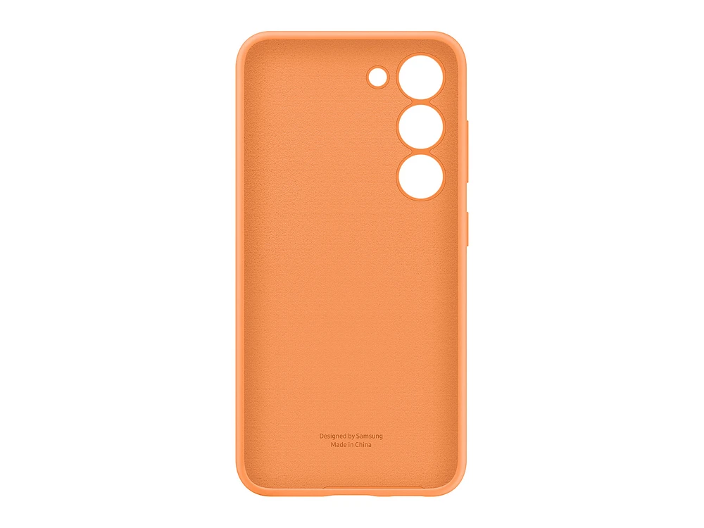 EF-PS911TOEGUS | Galaxy S23 Silicone Case, Orange | Samsung Business US