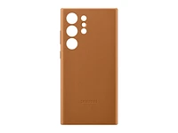 EF-VS918LAEGUS | Galaxy S23 Ultra Leather Case, Camel | Samsung Business US