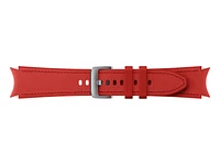 ET-SHR89LREGUJ | Galaxy Watch4, Galaxy Watch4 Classic Hybrid Leather Band, M/L, Red | Samsung Business US