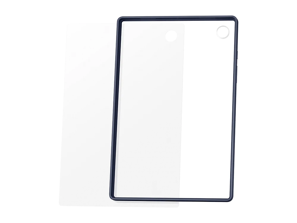 Galaxy Tab A8 Clear Edge Cover, Navy Mobile Accessories - EF-QX200TNEGUJ | Samsung US