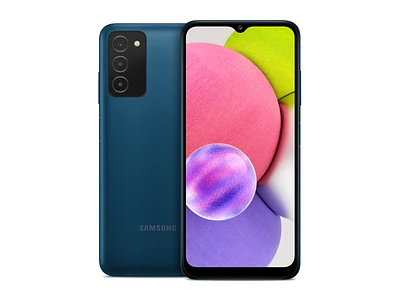 SM-A037UZBBATT | Galaxy A03 (AT&T) Blue | Samsung Business US