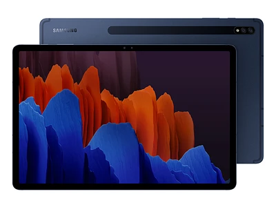 SM-T970NDBAXAR | Galaxy Tab S7+ 12.4" with S Pen 128GB (Mystic Navy) | Samsung Business US