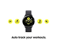 Galaxy Watch Active2 (40mm), Aqua Black (Bluetooth) Wearables - SM-R830NZKAXAR | Samsung US