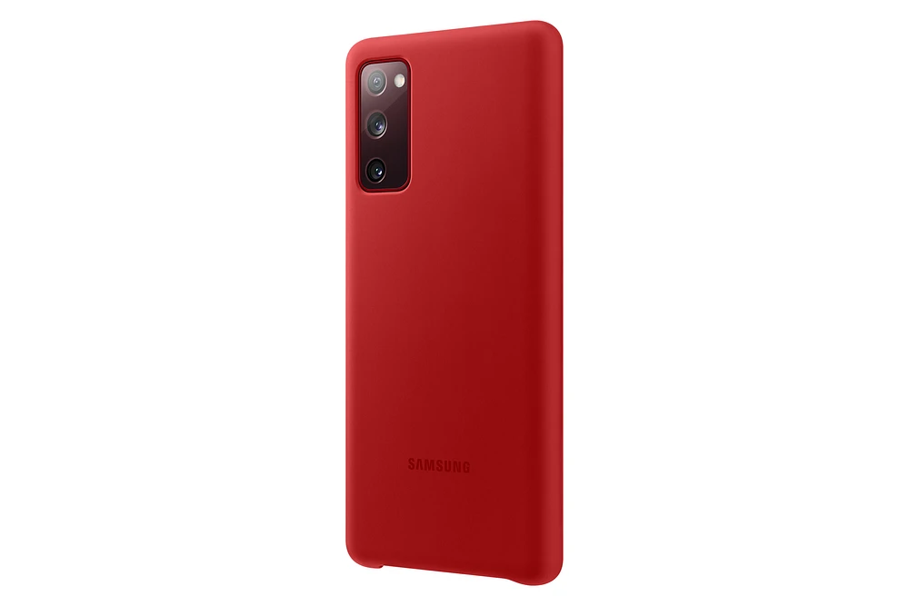 EF-PG780TREGUS | S20 FE 5G Silicone Case, Red | Samsung Business US