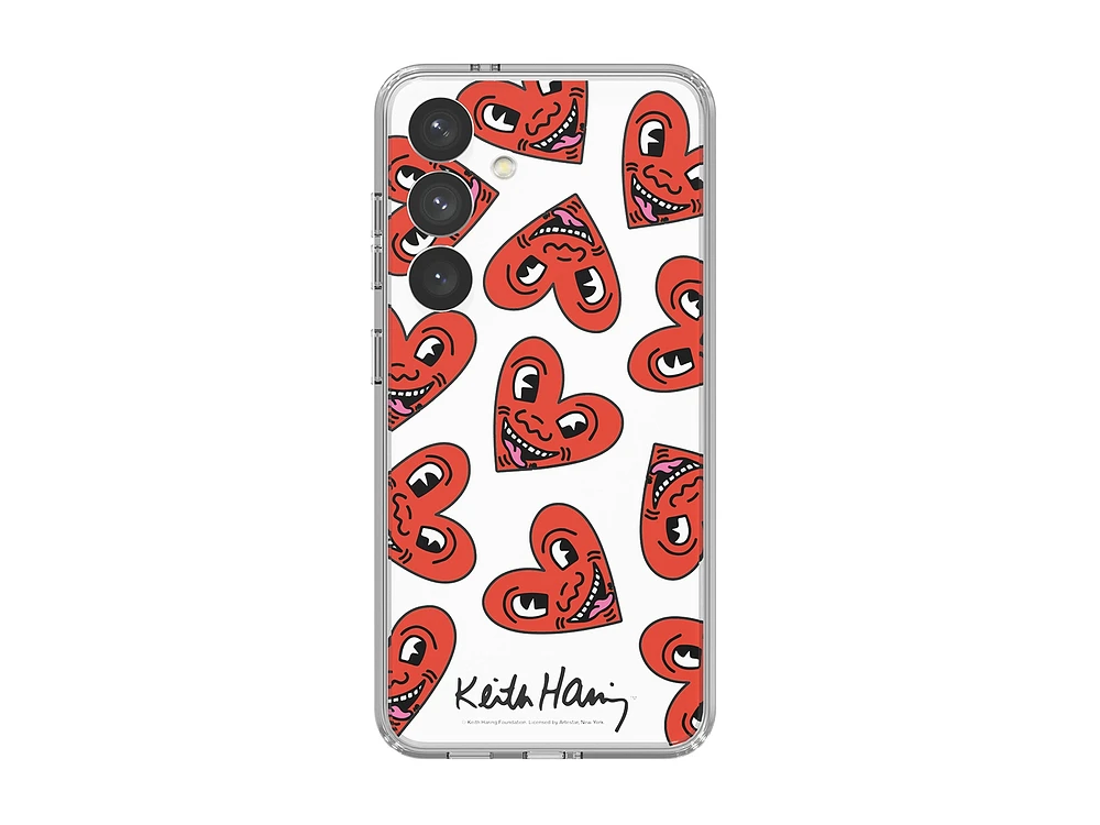 Keith Haring Heart Interactive Card for Galaxy S24 Mobile Accessories - GP-TOS921SBBRW | Samsung US