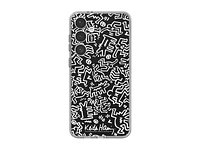 Keith Haring Mono Interactive Card for Galaxy S24+ Mobile Accessories - GP-TOS926SBBBW | Samsung US