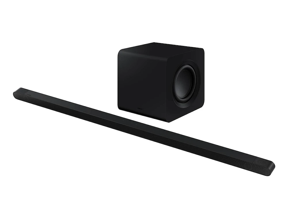 Ultra-slim 3.1.2ch. Wireless Dolby ATMOS Soundbar w/ Q-Symphony / HW-S800B