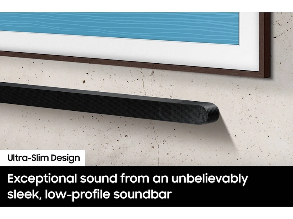 Ultra-slim 3.1.2ch. Wireless Dolby ATMOS Soundbar w/ Q-Symphony / HW-S800B