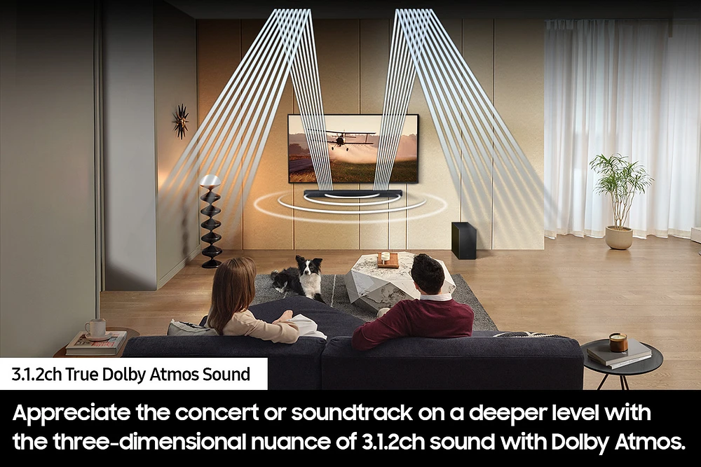 HW-Q700C/ZA | Q-series 3.1.2 ch. Wireless Dolby ATMOS Soundbar w/ Q-Symphony / HW-Q700C (2023) | Samsung Business US