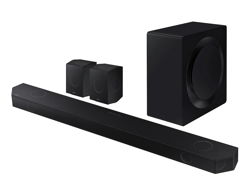 Q-series 11.1.4 ch. Wireless Dolby ATMOS Soundbar + Rear Speakers w/ Q-Symphony / HW-Q990D