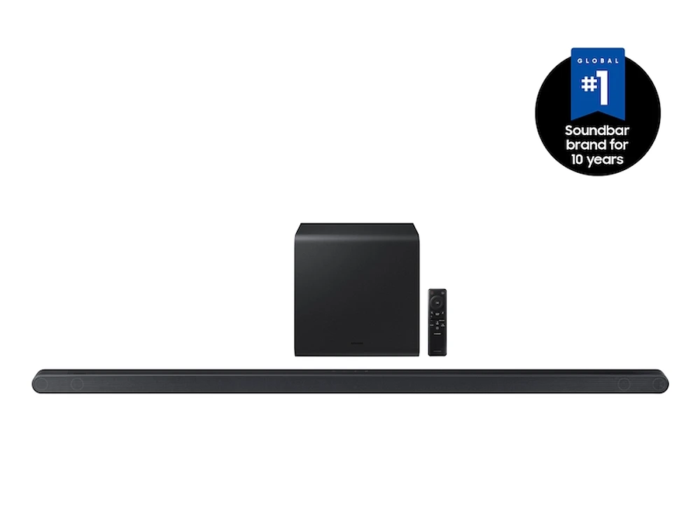 Ultra-slim 3.1.2ch. Wireless Dolby ATMOS Soundbar w/ Q-Symphony / HW-S800D