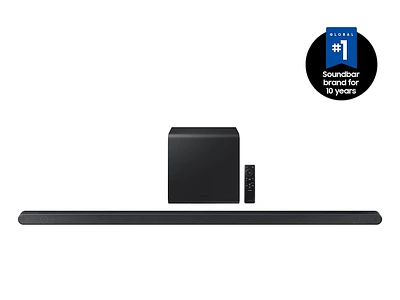 Ultra-slim 3.1.2ch. Wireless Dolby ATMOS Soundbar w/ Q-Symphony / HW-S800D