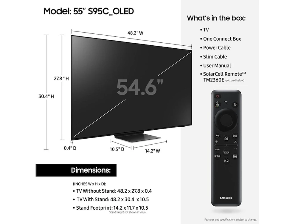 55" Class OLED S95C