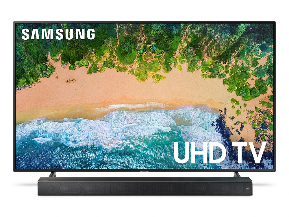 70" NU6900 Smart 4K UHD TV + Premium Soundbar Bundle TVs - BNDL-1579447050690 | Samsung US